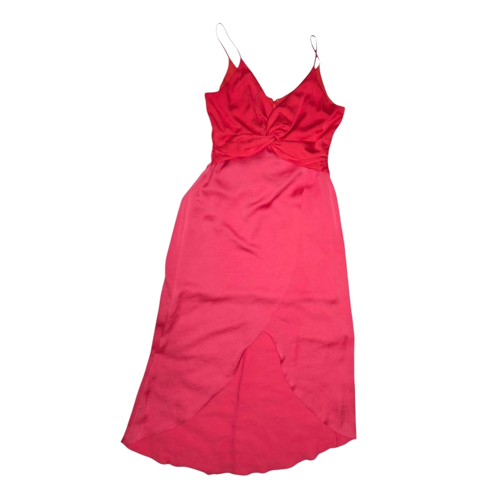 Bar III Vibrant Red Dress
